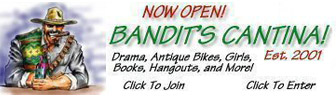 Now Open! Bandit's Cantina!