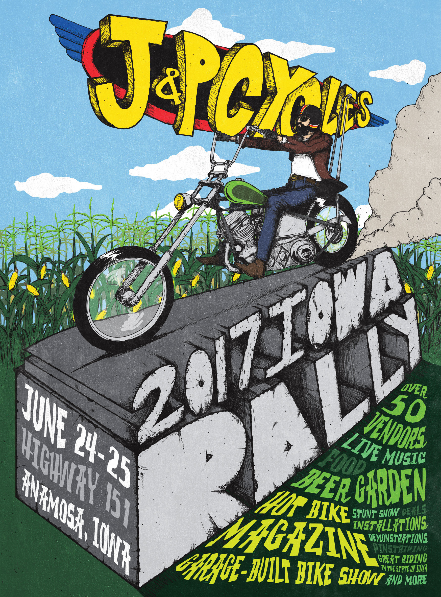 Mark Your Calendars For The J&P Cycles Iowa Rally—June 2425 —