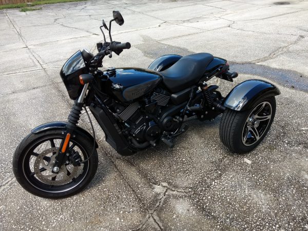 CBXG 1 Trike Kit available for Harley Street 500 and 750 