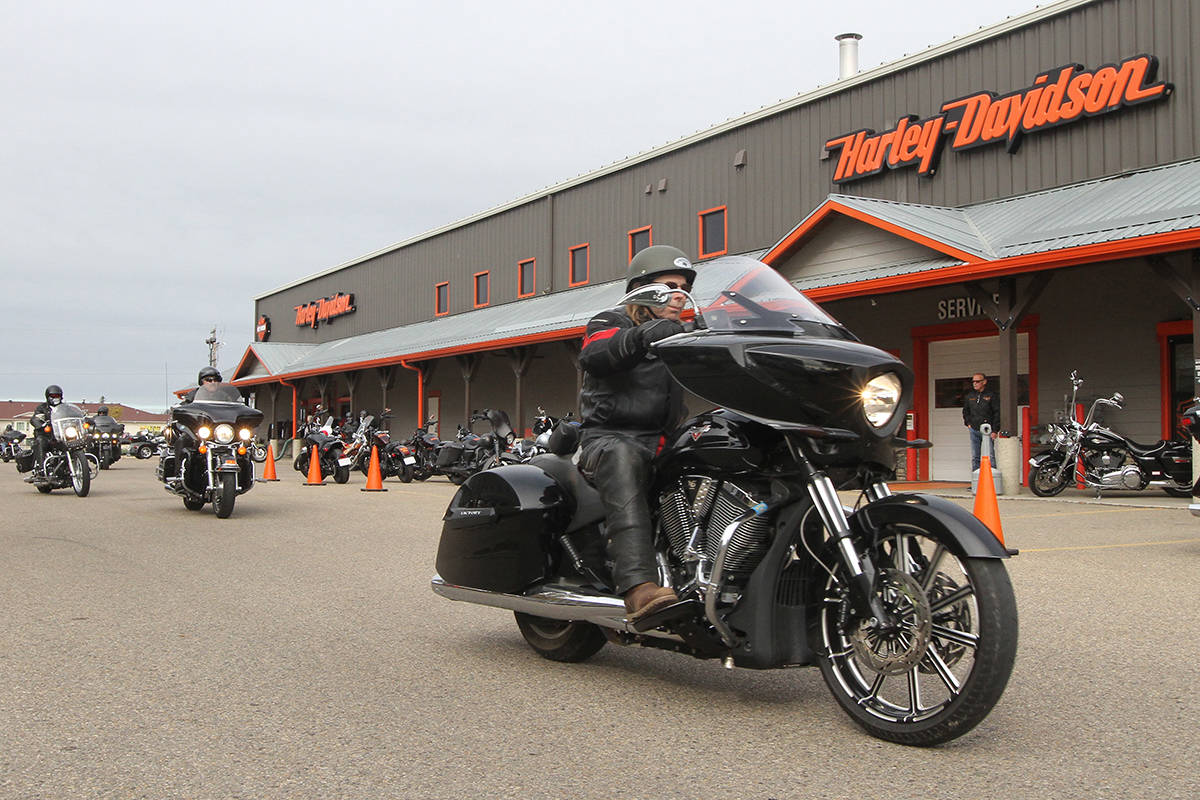 Gasoline Alley Harley Davidson hosts 7th annual Toy Run — Bikernet Blog