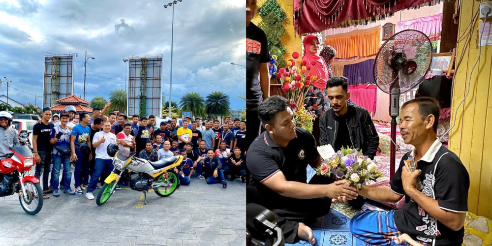 Motorcycle gang donates RM25k to Kelantanese dad with ...