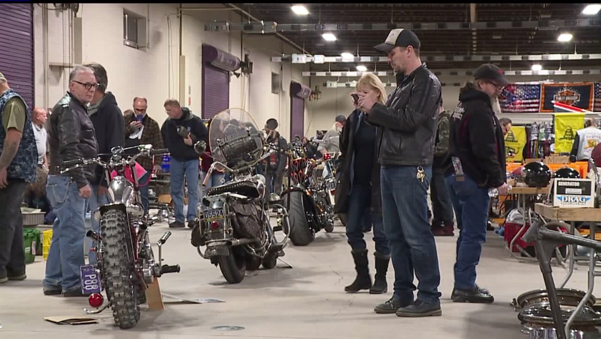 Motorcycle enthusiasts gather at the Farm Show Complex for 32nd Annual