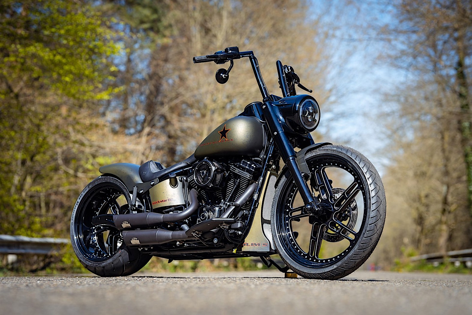 Black Star 110 Is What Happens to a Harley-Davidson in Germany ...