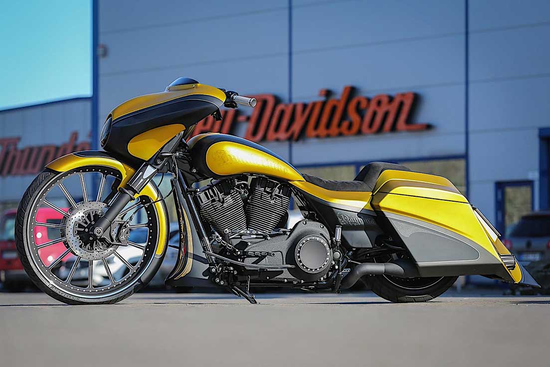 HarleyDavidson Daytona Bagger — Blog Online Biker Magazine