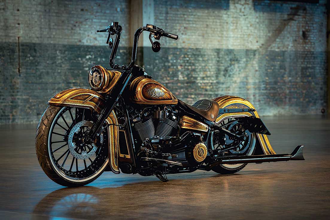 Harley-Davidson Chicano Style Custom Motorcycles • Thunderbike