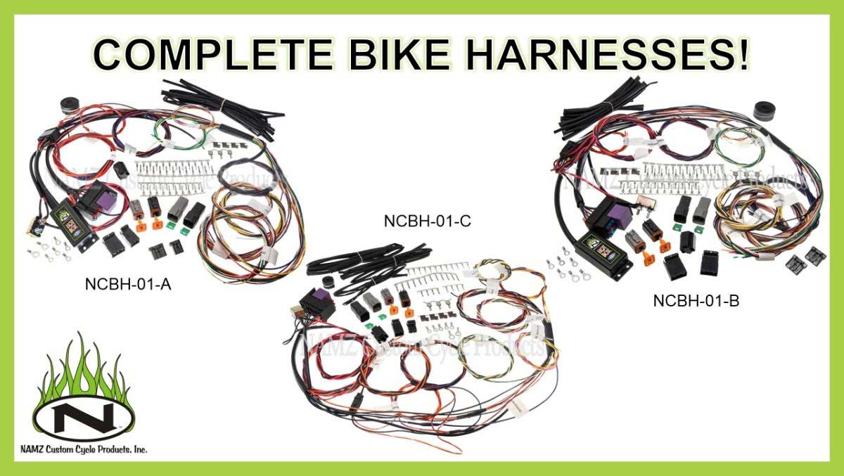 Complete Bike Wiring Harnesses are easy to install — Bikernet Blog