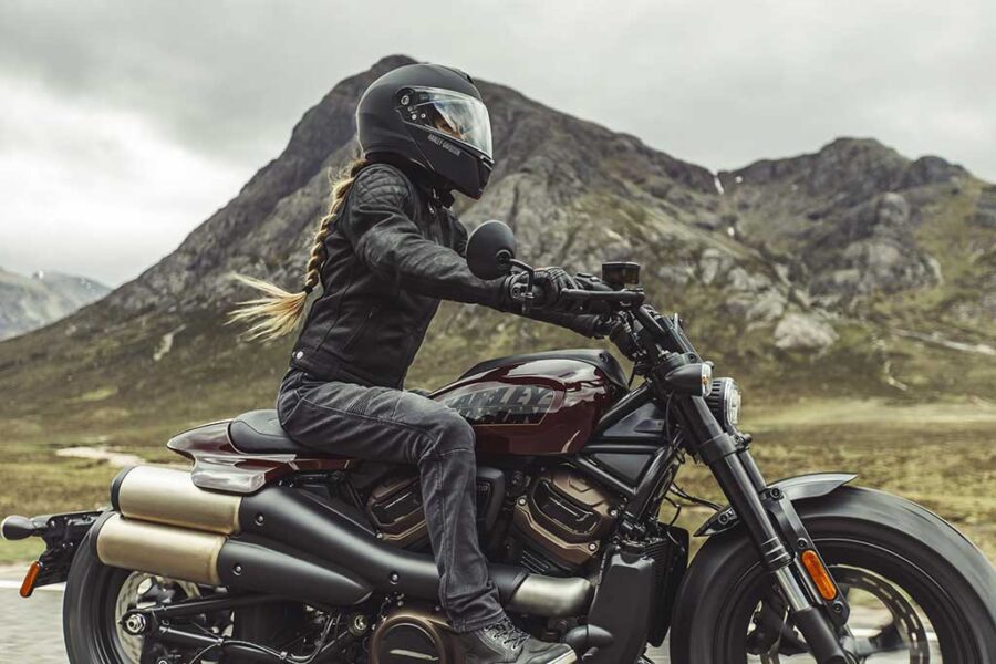 riding a sportster long distance