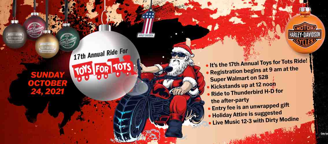 Annual Motorcycle Ride for Toys for Tots to Begin October 24 —