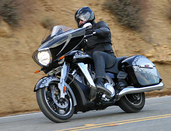 2010 Victory Cross Country Road Test